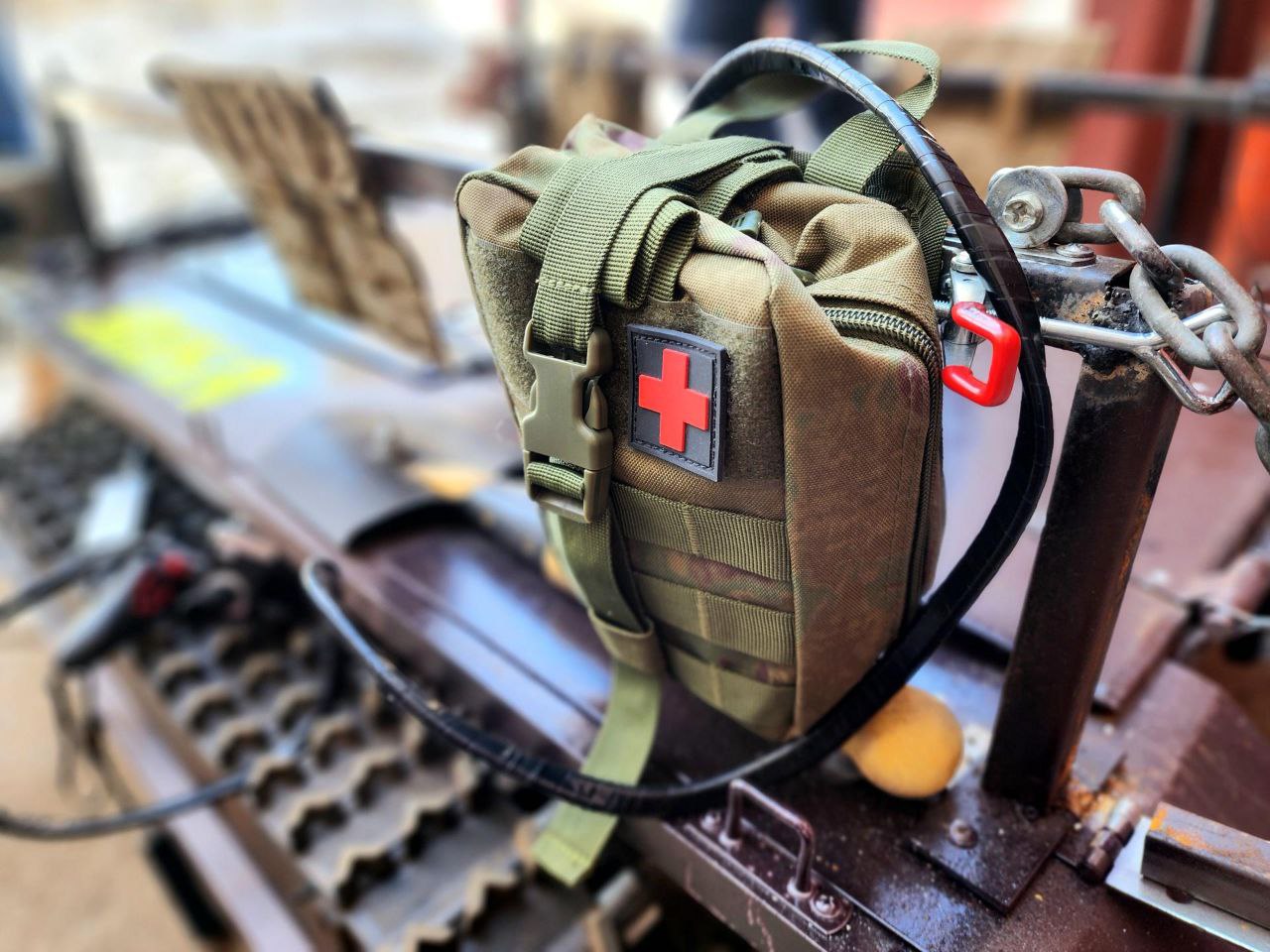 Ветеран из Реутова создал уникальный беспилотный вездеход «Умка» Ветеран из Реутова создал уникальный беспилотный вездеход «Умка»