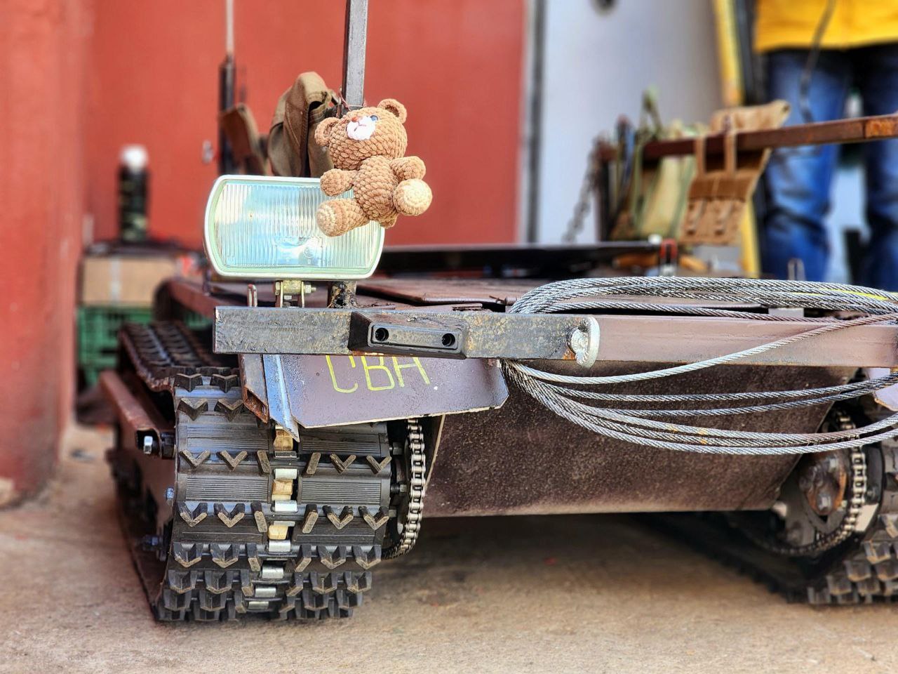 Ветеран из Реутова создал уникальный беспилотный вездеход «Умка» Ветеран из Реутова создал уникальный беспилотный вездеход «Умка»