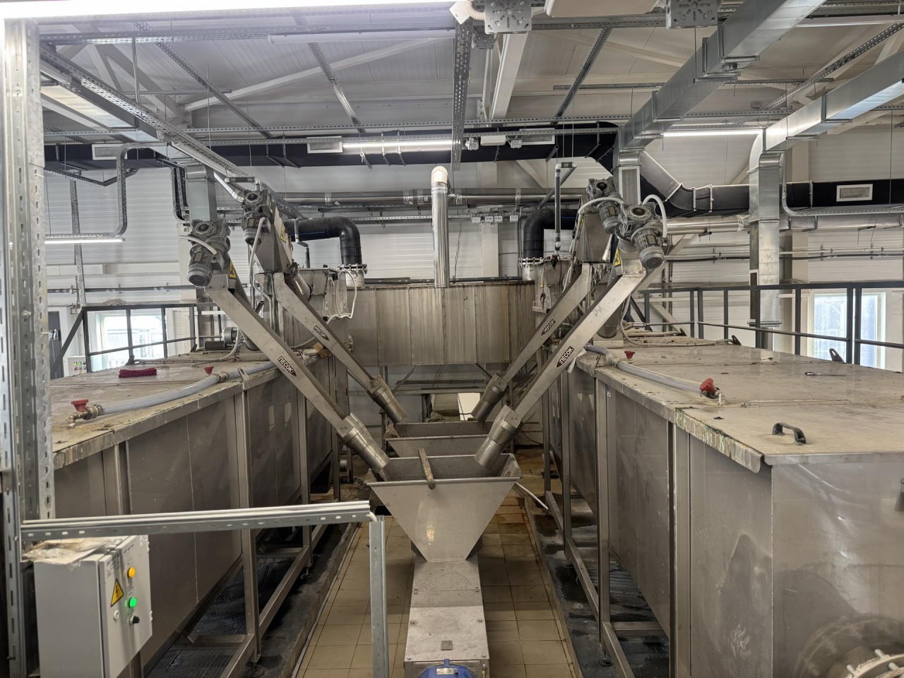 В Ленинском городском округе на территории жилого комплекса «Пригород Лесное» функционируют два современных очистных сооружения