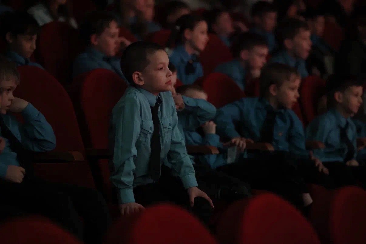 В киноконцертном зале центрального аппарата СК России состоялся показ спектакля «Волшебная лампа Аладдина» В киноконцертном зале центрального аппарата СК России состоялся показ спектакля «Волшебная лампа Аладдина»