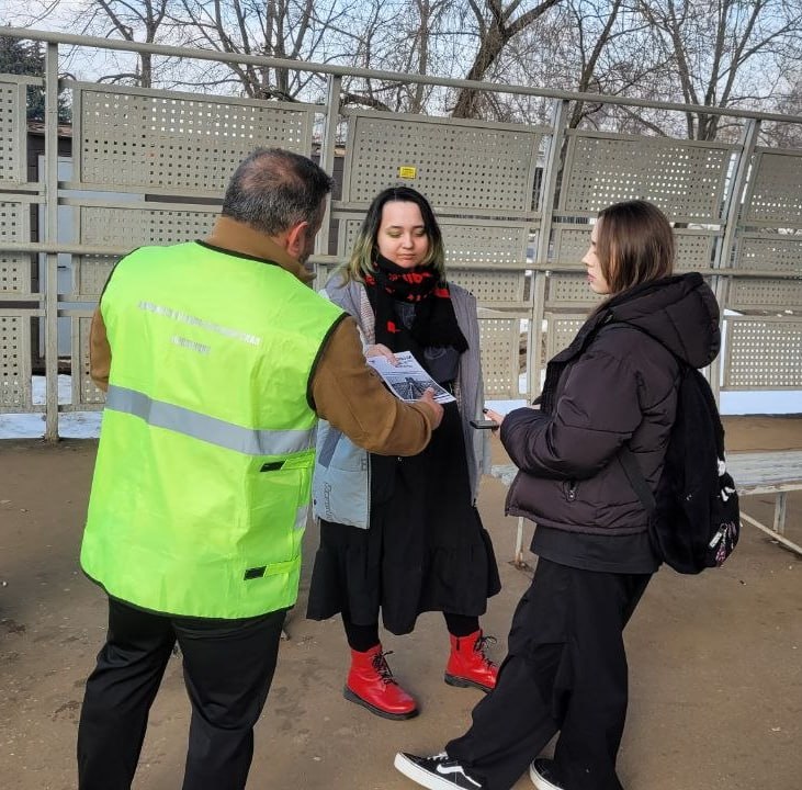 Королёвцам напомнили правила безопасности на железной дороге Королёвцам напомнили правила безопасности на железной дороге