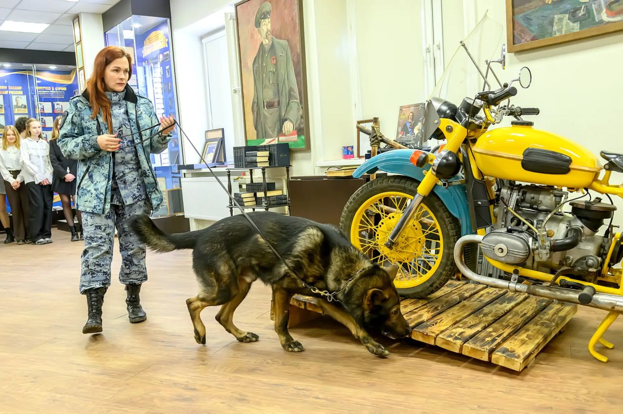 На профориентационной экскурсии в музее истории полиции лицеисты познакомились с работой сотрудников УМВД На профориентационной экскурсии в музее истории полиции лицеисты познакомились с работой сотрудников УМВД