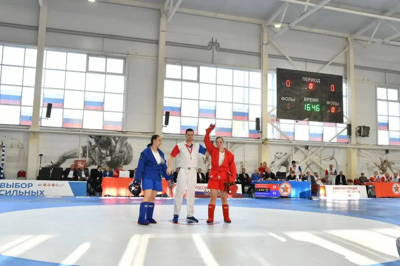 В ФОК «Русский медведь». завершен Чемпионат России по боевому самбо среди женщин