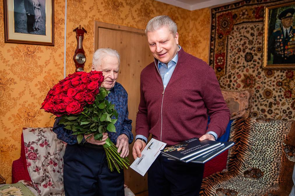 Андрей Иванов: Отметили 100-летие Константина Сергеевича Федотова — фронтового разведчика, участника Парада Победы 1945 года, почётного гражданина Одинцовского округа