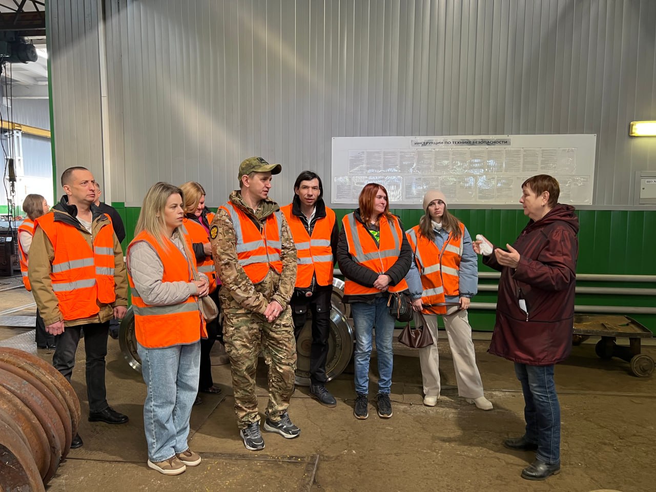 В Коломне ветеранов специальной военной операции продолжают знакомить с востребованными производственными специальностями В Коломне ветеранов специальной военной операции продолжают знакомить с востребованными производственными специальностями