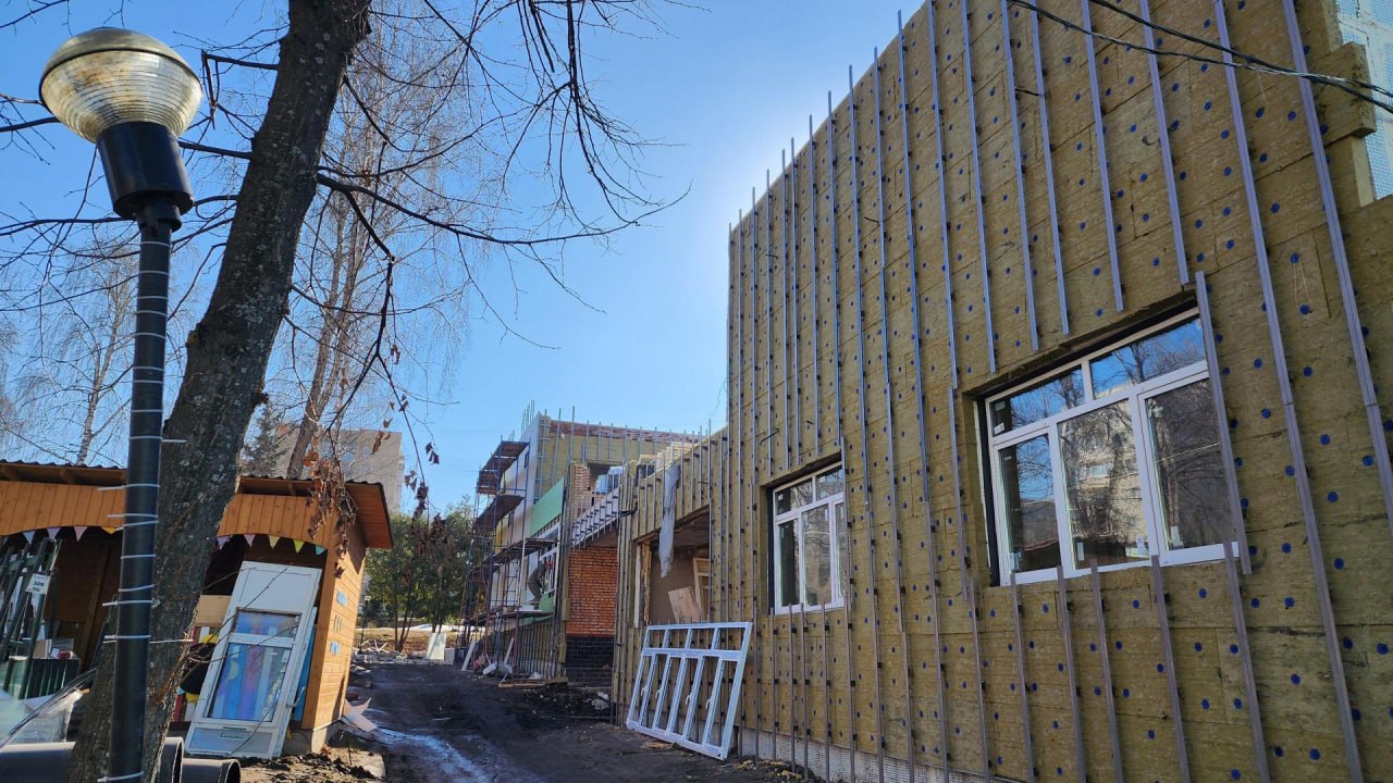 Детский сад «Алёнушка» (дошкольное отделение гимназии «Логос») приобретает новый внешний облик Детский сад «Алёнушка» (дошкольное отделение гимназии «Логос») приобретает новый внешний облик