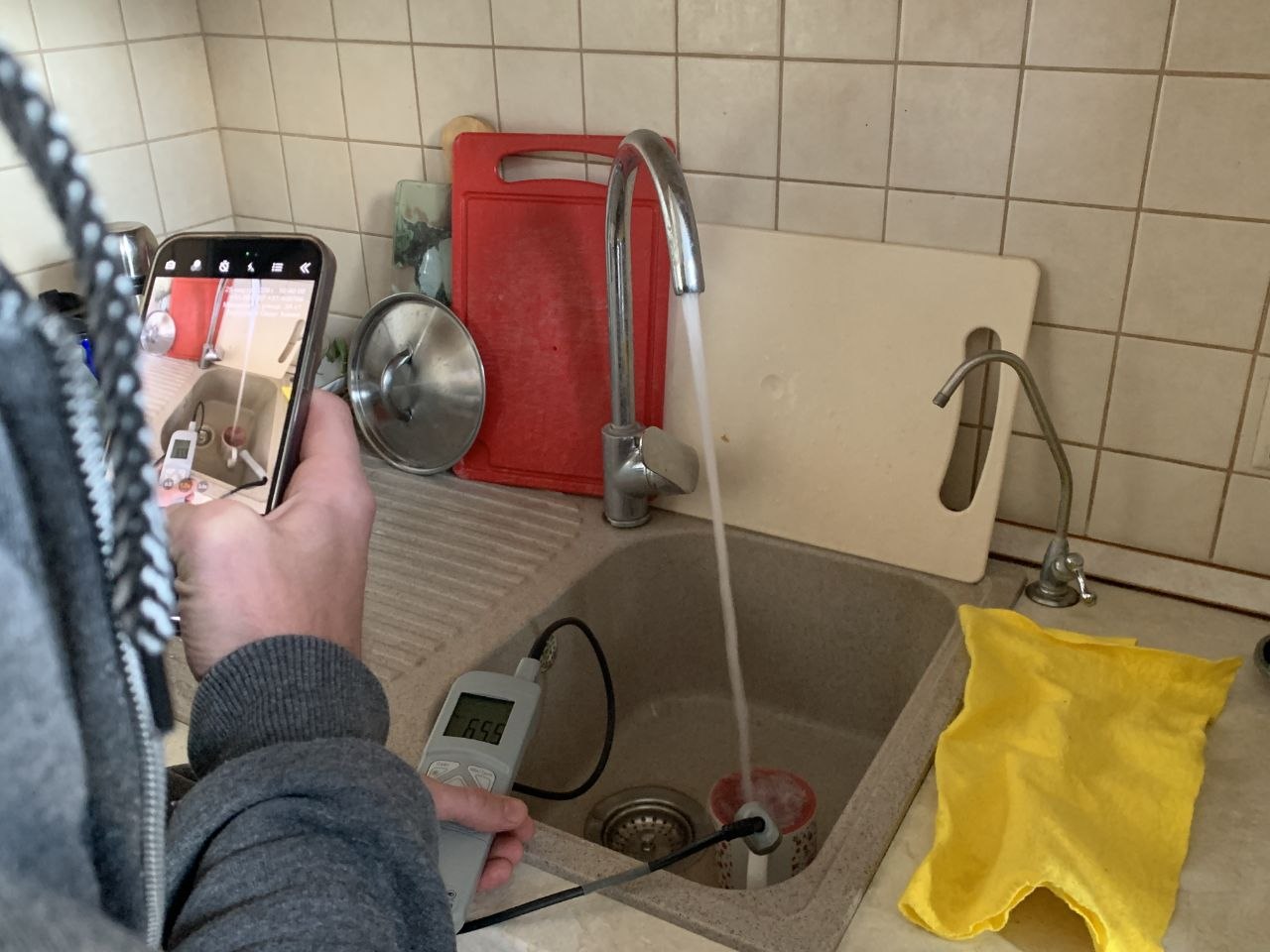 В Химках проверили качество подачи воды и тепла в домах на улице Машинцева В Химках проверили качество подачи воды и тепла в домах на улице Машинцева