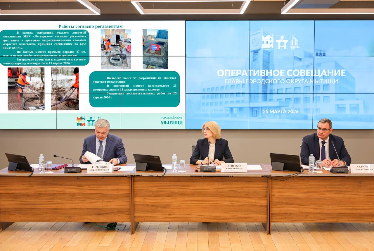 Юлия Купецкая: Меры по предотвращению подтоплений – ключевая тема оперативного совещания
