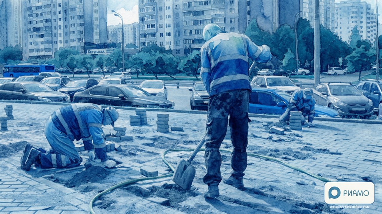 Почему в Москве каждый год перекладывают плитку на тротуарах: ошибки укладки, «морозное пучение» и риски для пешеходов