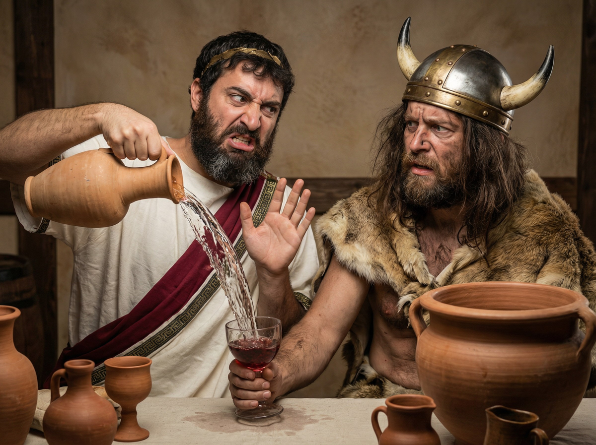 Почему древние греки разбавляли вино водой: философия умиротворения