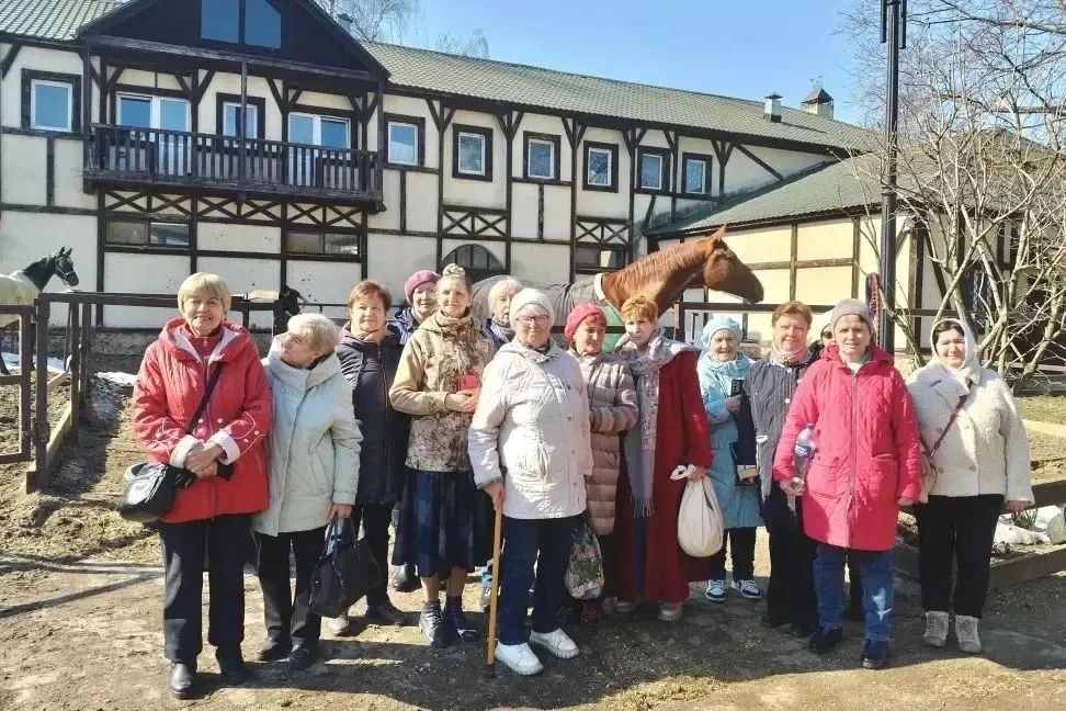 25 марта группа долголетов из Старой Купавны совершила экскурсионную поездку в городской округ Котельники 25 марта группа долголетов из Старой Купавны совершила экскурсионную поездку в городской округ Котельники