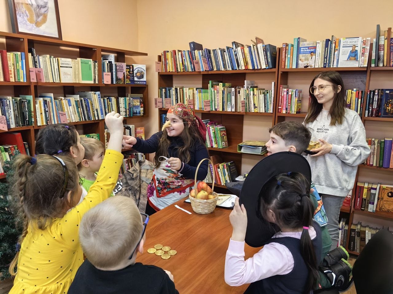 Сказочные приключения в библиотеке! Сказочные приключения в библиотеке!