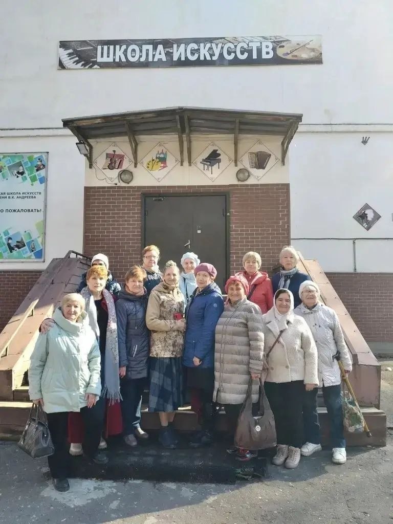 25 марта группа долголетов из Старой Купавны совершила экскурсионную поездку в городской округ Котельники 25 марта группа долголетов из Старой Купавны совершила экскурсионную поездку в городской округ Котельники