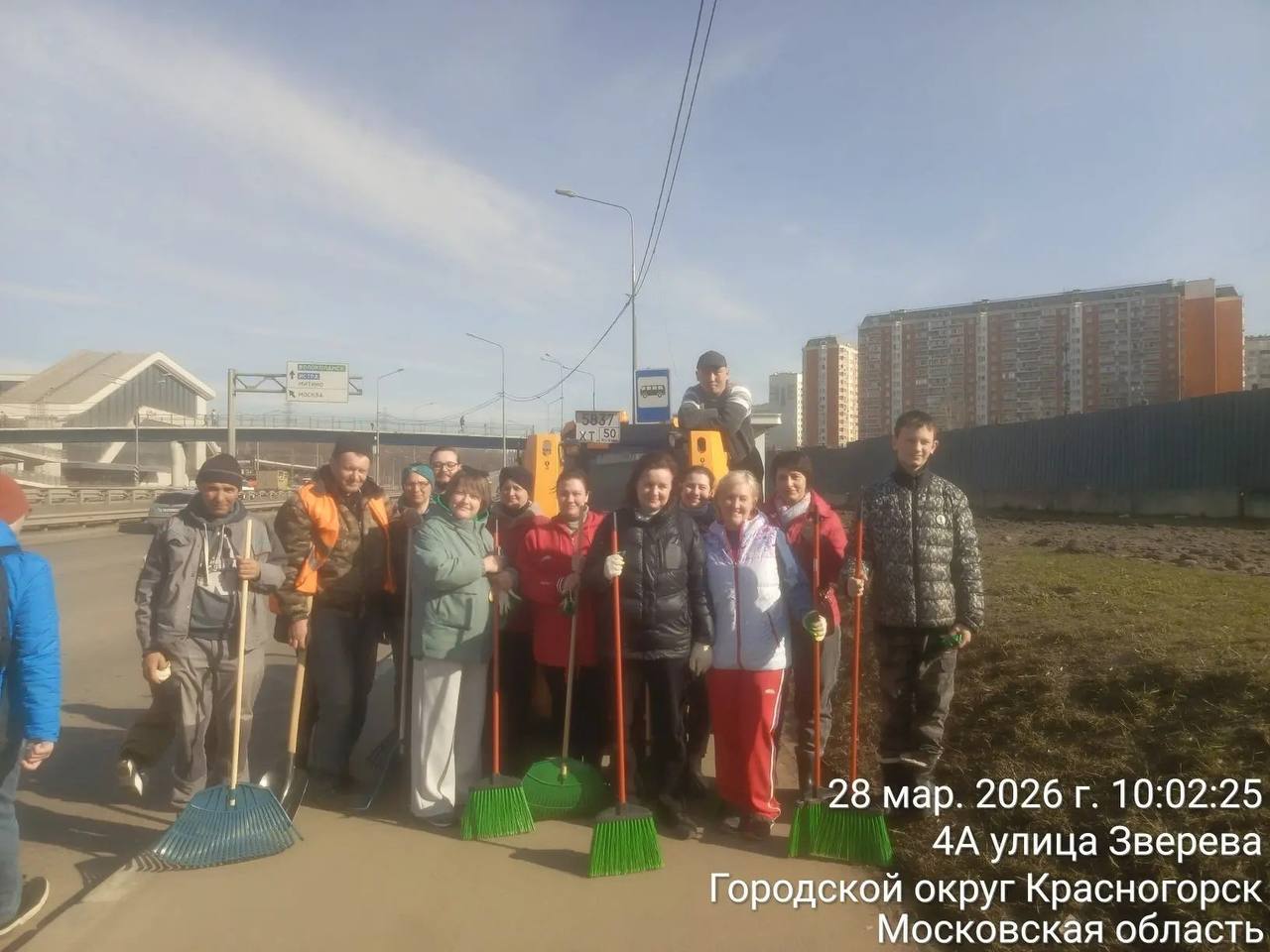 #ПрямоСейчас в Павшинской Пойме кипит субботняя работа! #ПрямоСейчас в Павшинской Пойме кипит субботняя работа!