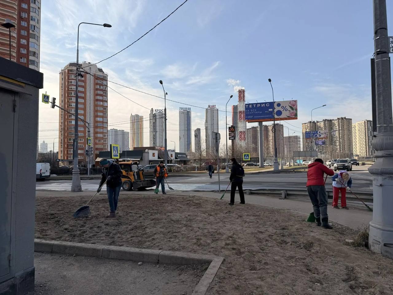 #ПрямоСейчас в Павшинской Пойме кипит субботняя работа! #ПрямоСейчас в Павшинской Пойме кипит субботняя работа!