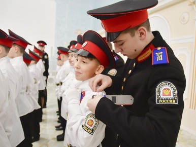 С 1 апреля в лицее № 1 открывается набор в 5-й кадетский класс