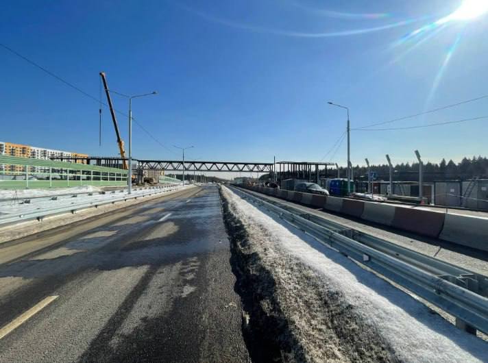 Первый замминистра транспорта Подмосковья Алексей Кучеров проинспектировал ход строительства дорог в Красногорске Первый замминистра транспорта Подмосковья Алексей Кучеров проинспектировал ход строительства дорог в Красногорске