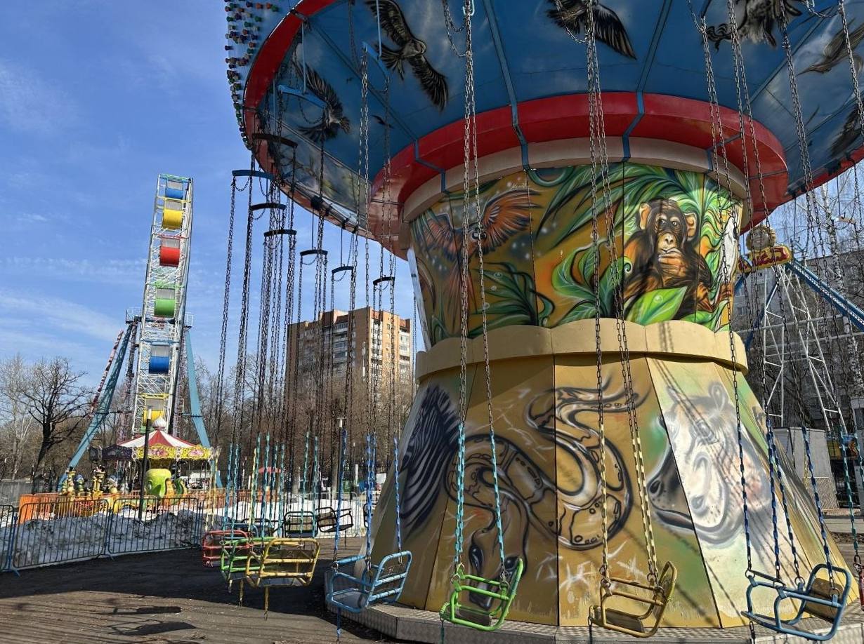 Аттракционы в парке Виктора Талалихина откроются 1 мая с новой пропускной системой Аттракционы в парке Виктора Талалихина откроются 1 мая с новой пропускной системой