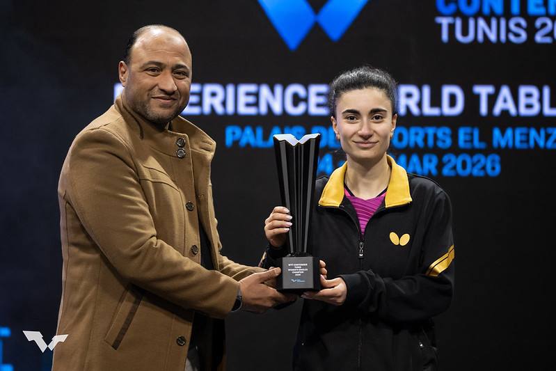 Элизабет Абраамян — королева WTT Contender Tunis 2026! Элизабет Абраамян — королева WTT Contender Tunis 2026!