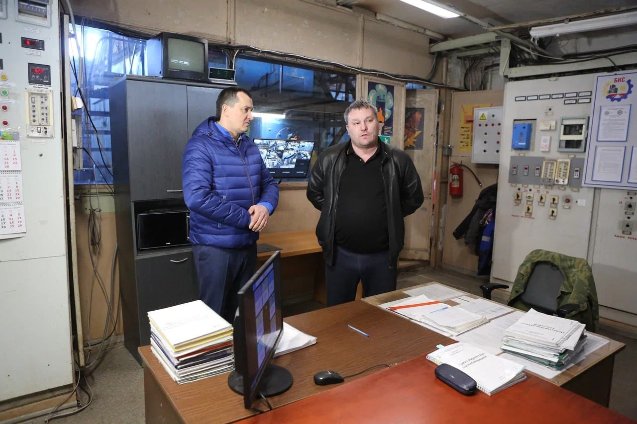 Николай Говричев проверил работу котельных в микрорайоне Заря в Балашихе Николай Говричев проверил работу котельных в микрорайоне Заря в Балашихе