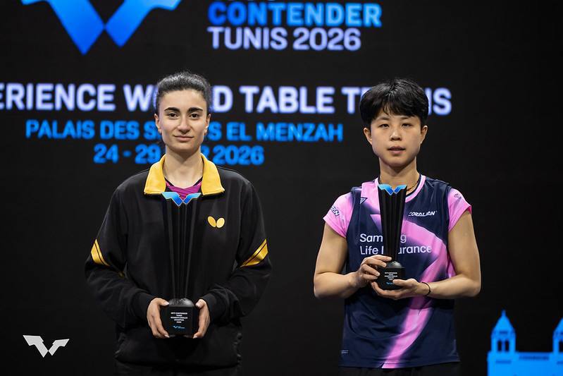 Элизабет Абраамян — королева WTT Contender Tunis 2026! Элизабет Абраамян — королева WTT Contender Tunis 2026!