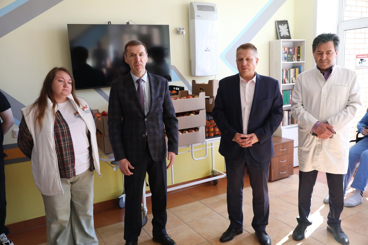 Сегодня снова посетили Хлебниковский госпиталь Сегодня снова посетили Хлебниковский госпиталь