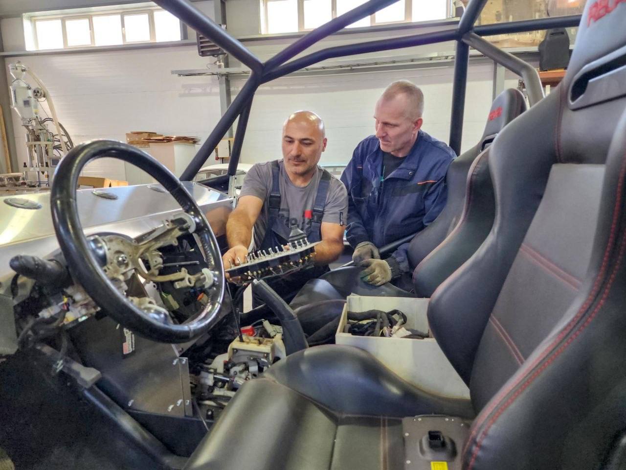 На подольском заводе «СПКБ-Техно» завершают работу над вторым багги На подольском заводе «СПКБ-Техно» завершают работу над вторым багги