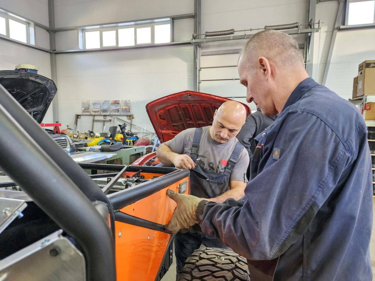 На подольском заводе «СПКБ-Техно» завершают работу над вторым багги На подольском заводе «СПКБ-Техно» завершают работу над вторым багги