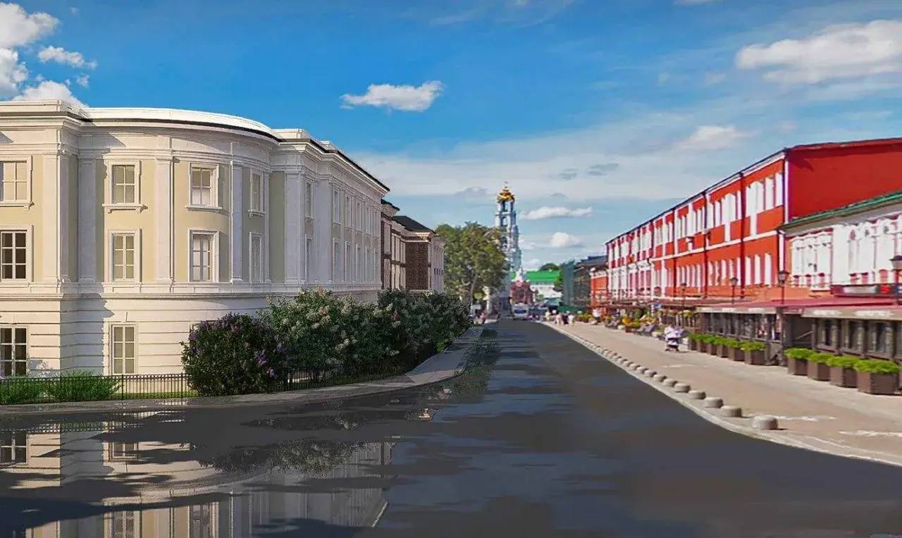 В Сергиевом Посаде на улице Карла Маркса построят новый гостиничный комплекс