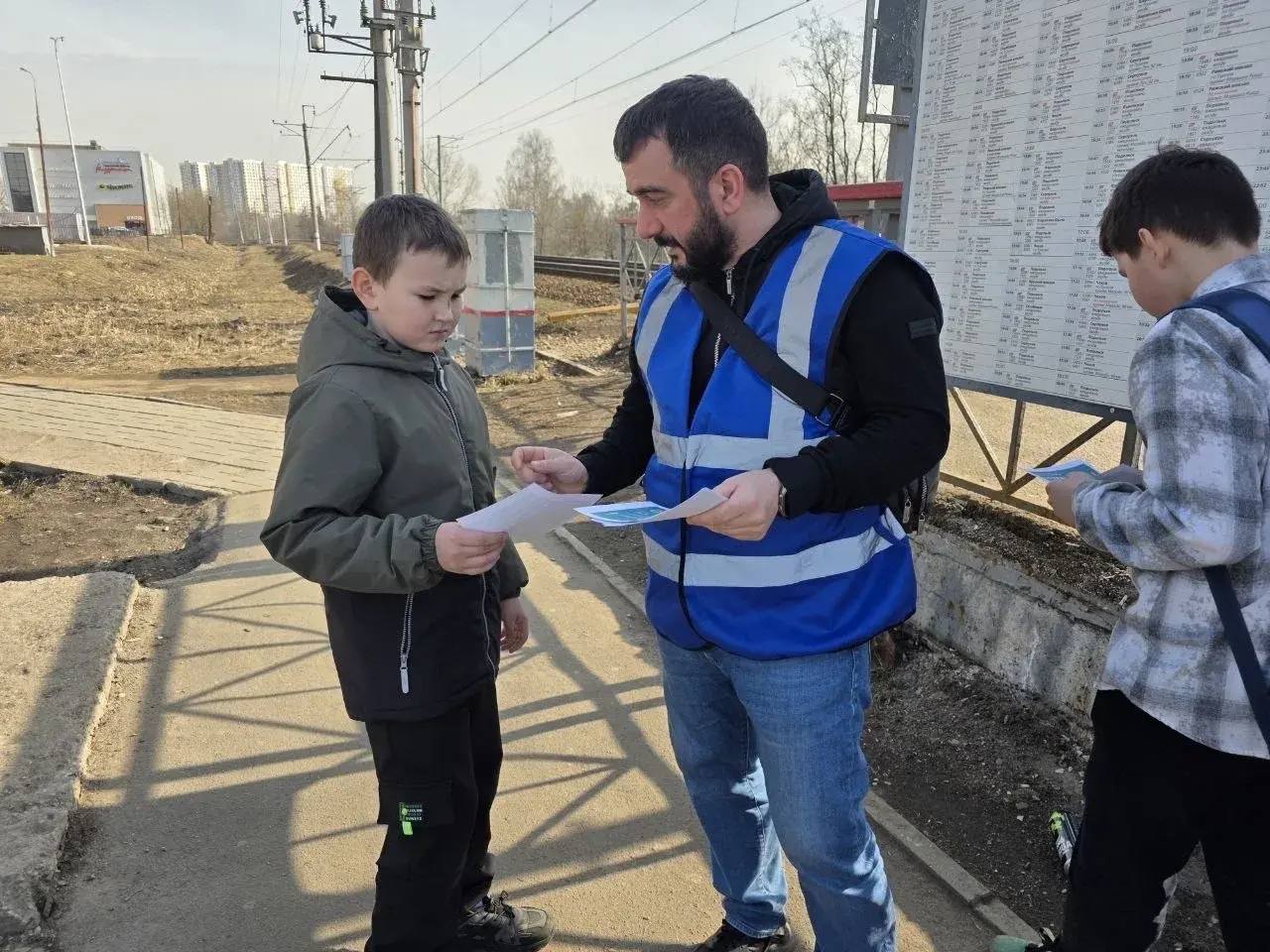 Совместно с администрацией городского округа Красногорск был проведен важный рейд на станции Красногорская