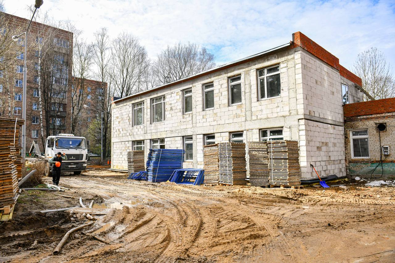 Капитальный ремонт дошкольного отделения лицея №7 завершен на 50% Капитальный ремонт дошкольного отделения лицея №7 завершен на 50%