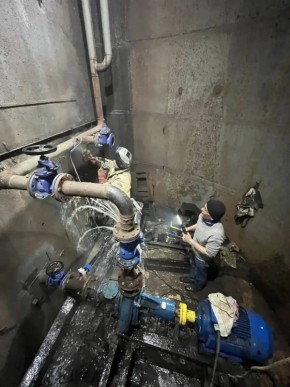 #ИтогиНеделиЖКХ. Дмитровский водоканал: Устранили протечку канализации в п. Некрасовский (мкр