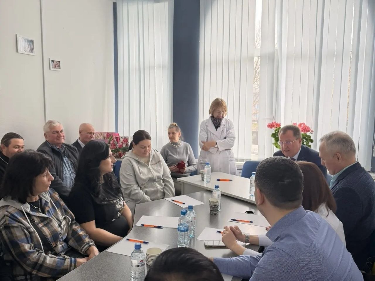 Игорь Сухин: Посетил замечательное мероприятие в Купавинской поликлинике, где встретился с будущими мамами