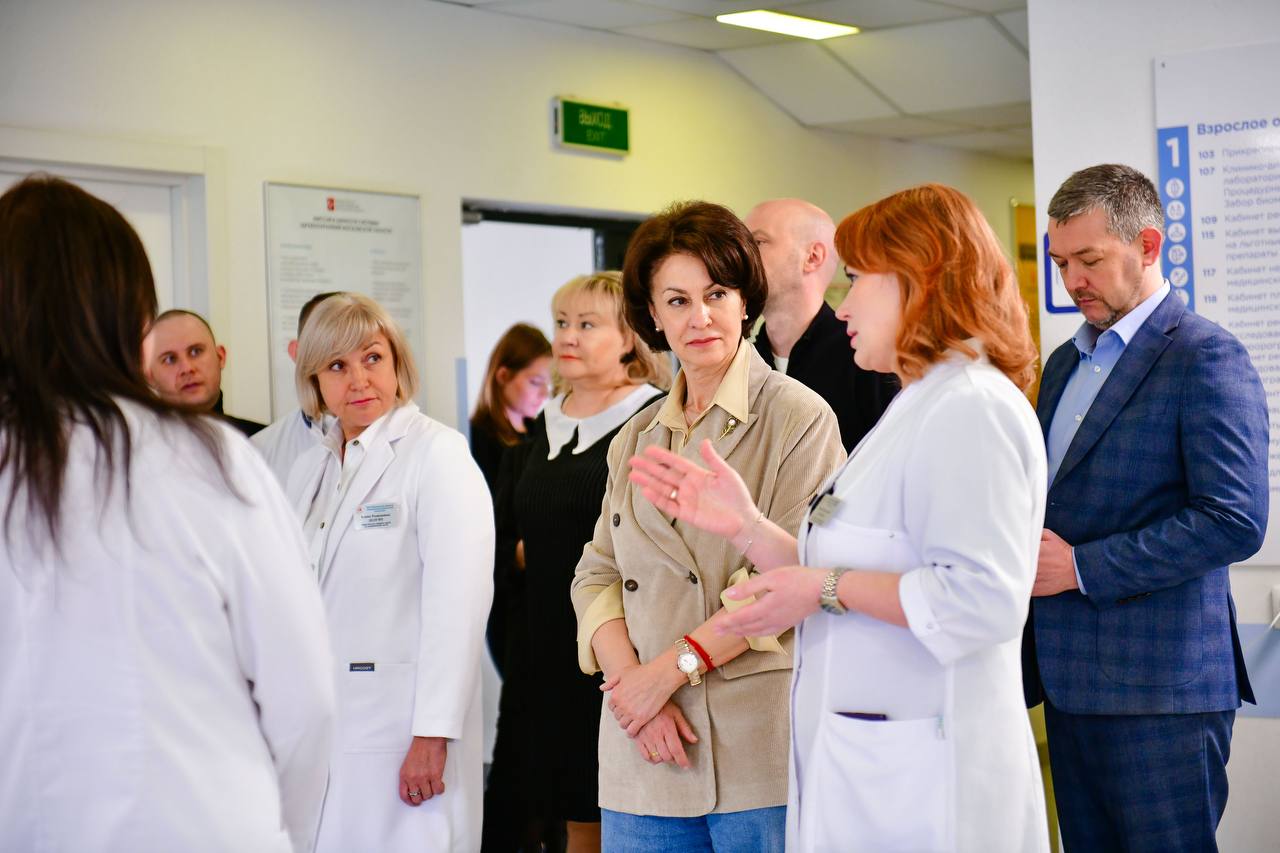 Доступная медицина рядом: в Химках проверили работу поликлиники №7