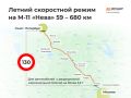 На трассах М-4 «Дон» и М-11 «Нева» вводится повышенный скоростной режим