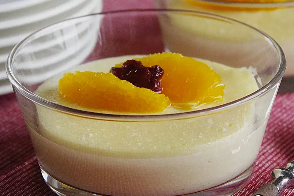 Восторг на завтрак: изысканный ванильный манный пудинг