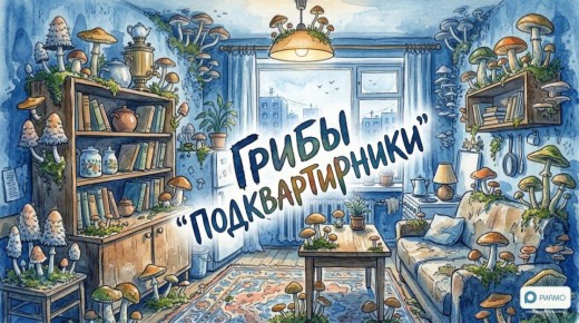 «Идите за картошкой!» Внушительного размера грибы выросли в питерской квартире