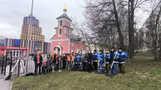 Станислав Каторов: В преддверии Светлой Пасхи на территориях храмов в нашем округе прошли субботники