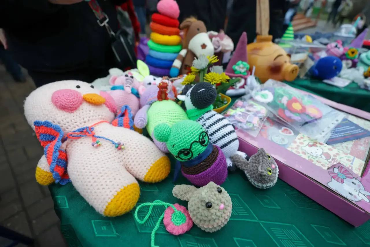 В Георгиевском храме Подольска проходит благотворительная ярмарка В Георгиевском храме Подольска проходит благотворительная ярмарка