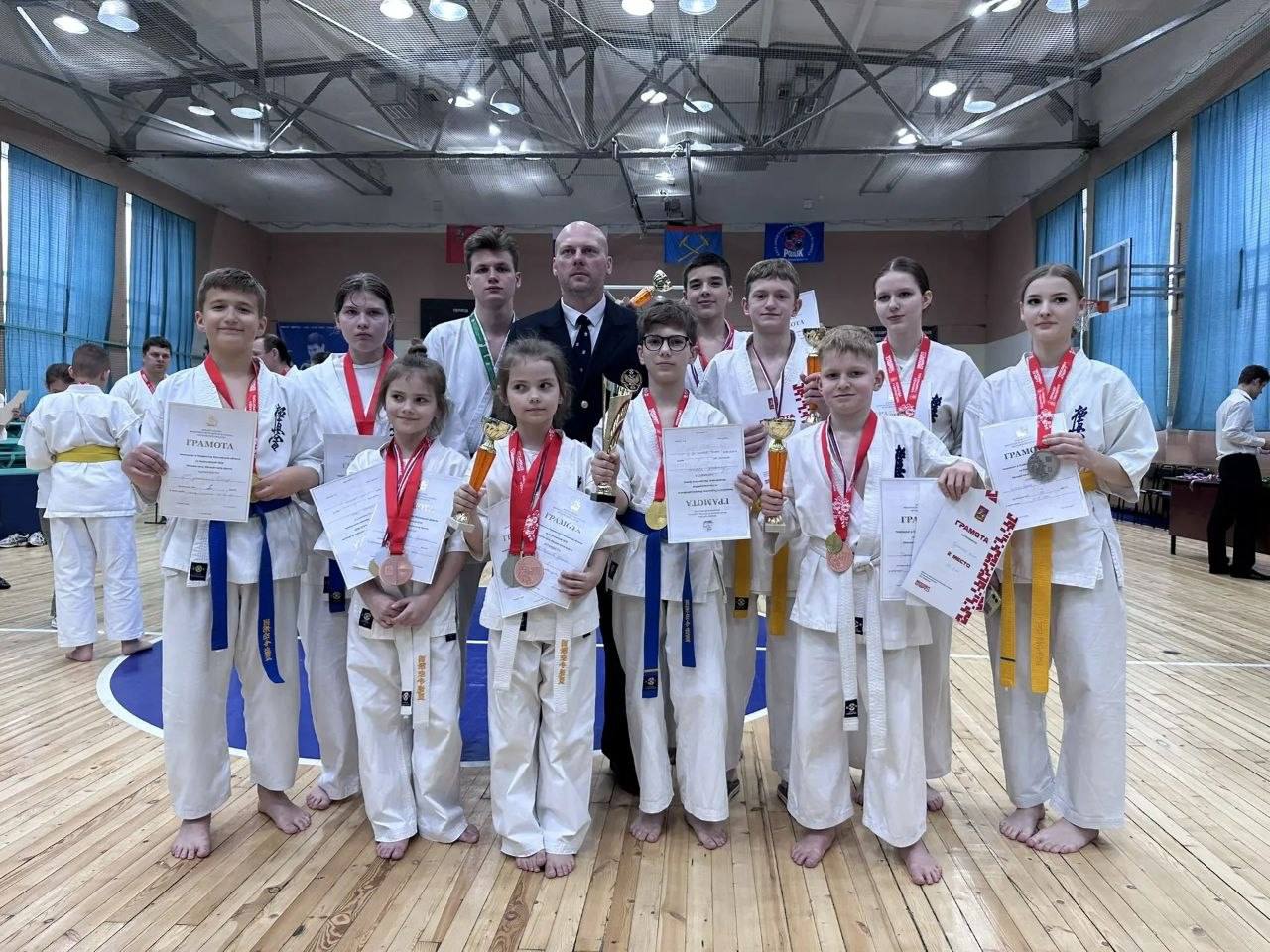 В Подольске состоялись региональные соревнования по киокусинкай в дисциплине «ката» В Подольске состоялись региональные соревнования по киокусинкай в дисциплине «ката»