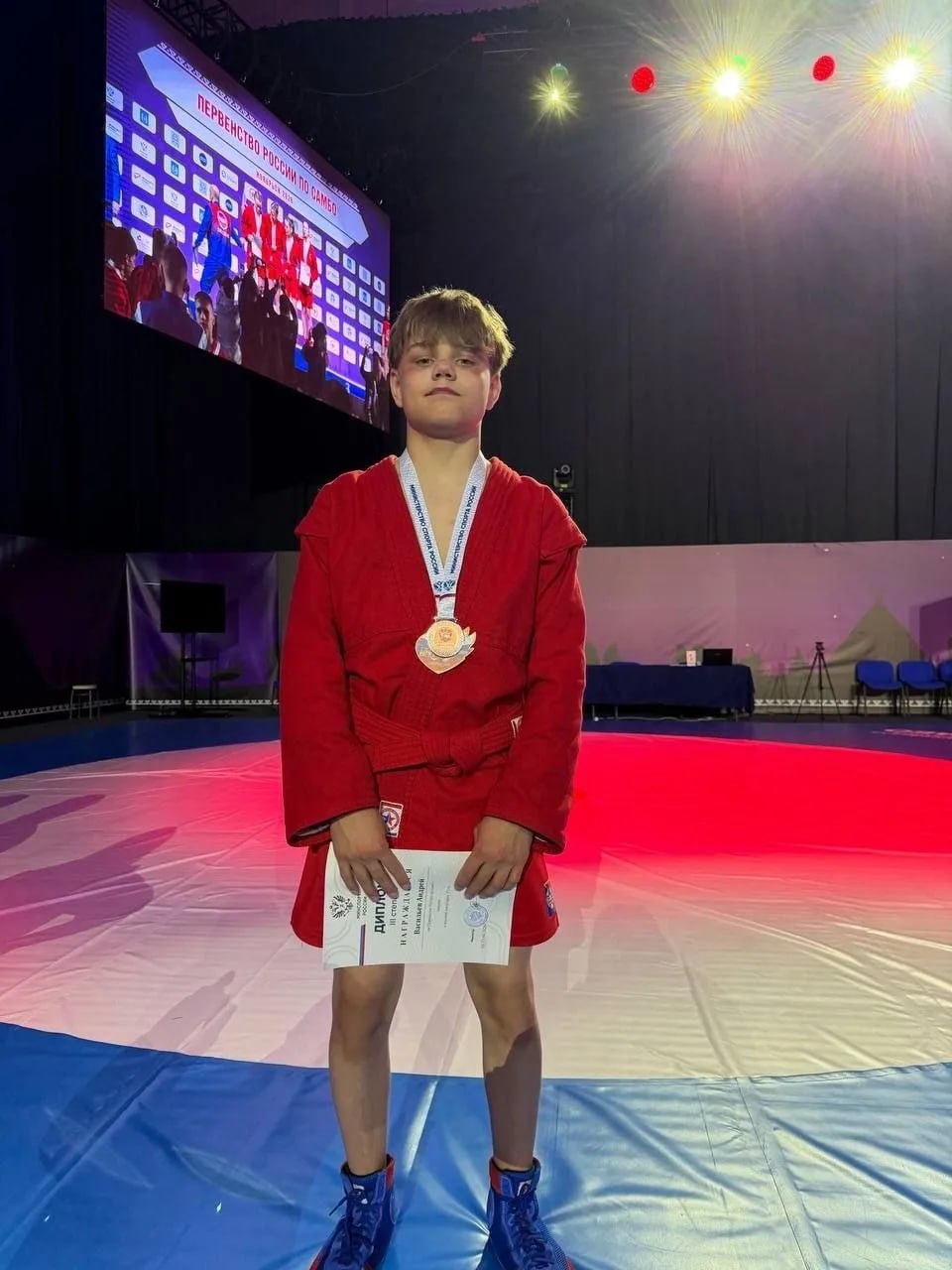 Реутовский самбист стал призёром Первенства России Реутовский самбист стал призёром Первенства России