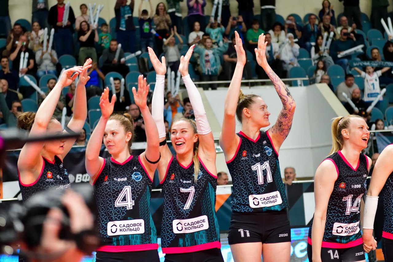 Волейбольный клуб «Заречье-Одинцово» – серебряный призер чемпионата России Волейбольный клуб «Заречье-Одинцово» – серебряный призер чемпионата России