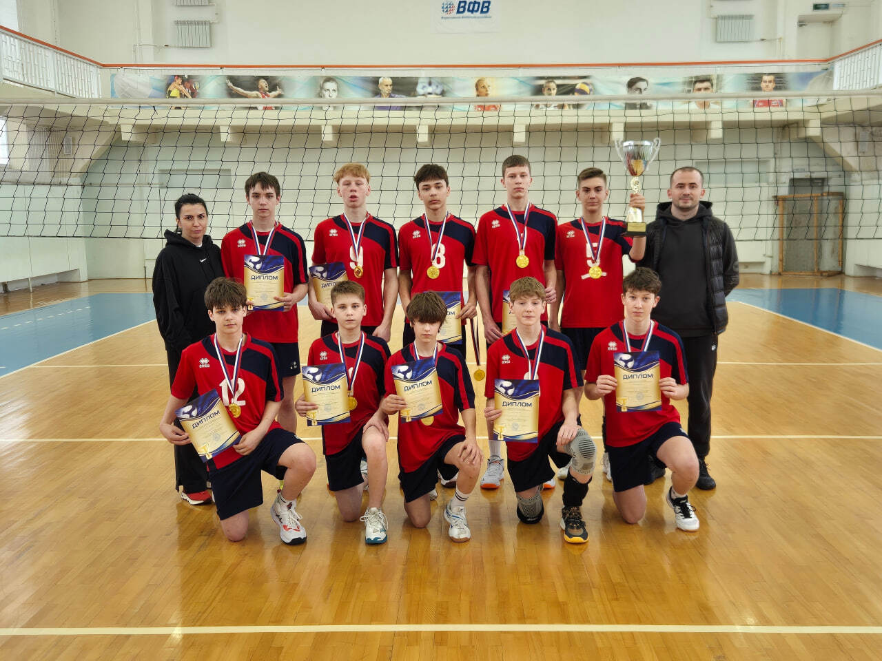 Ступинские волейболисты — победители первенства ЦФО Ступинские волейболисты — победители первенства ЦФО