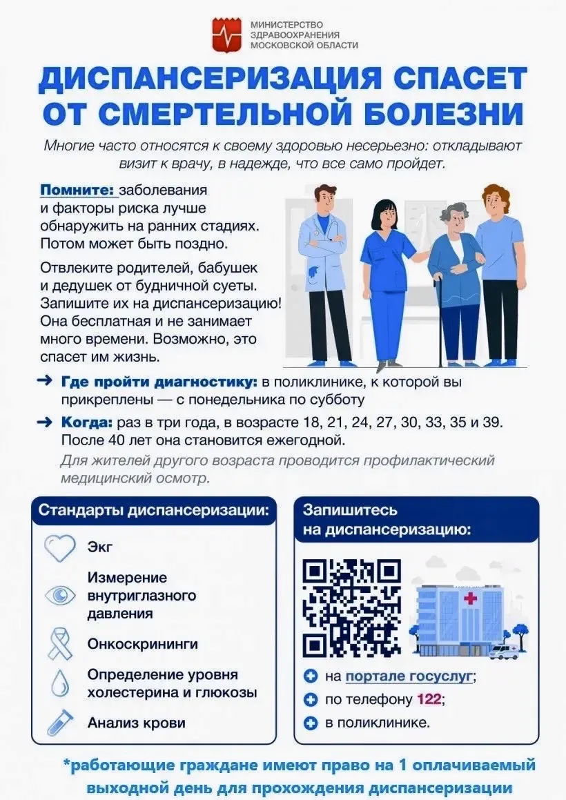 Записаться на диспансеризацию можно через приложение «Добродел»: рассказываем, как это сделать