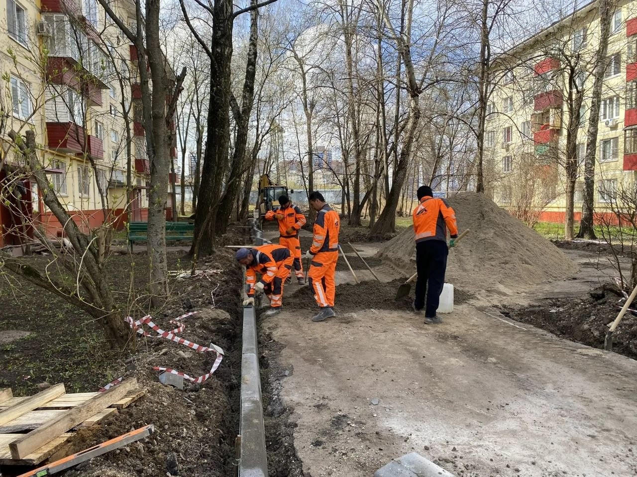 В Реутове стартовало благоустройство дворов В Реутове стартовало благоустройство дворов
