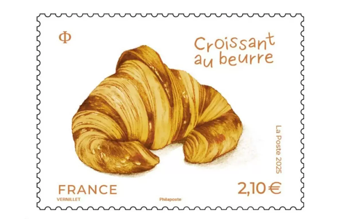 Франция презентует уникальную марку с ароматом круассана