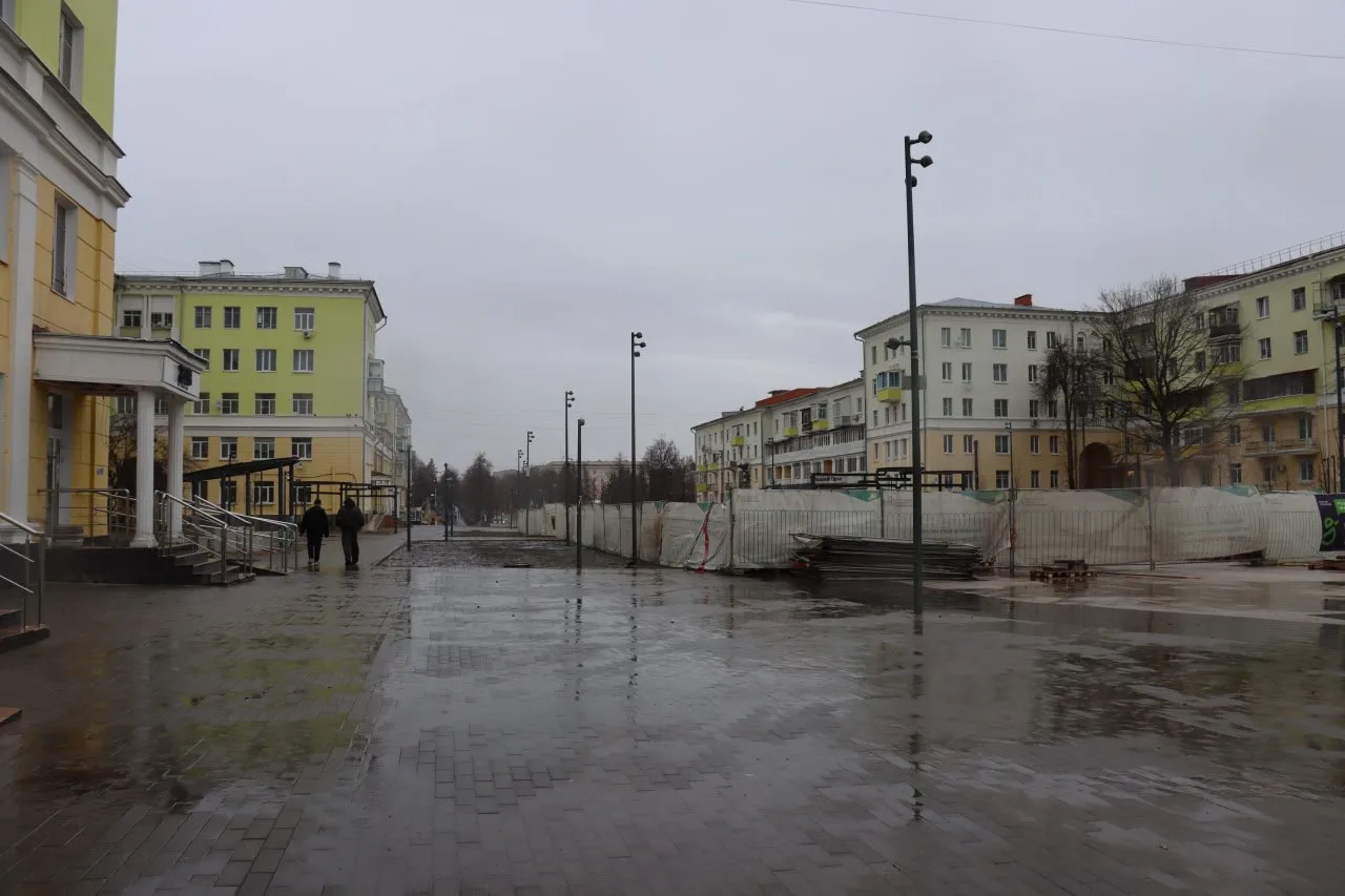 Сергей Мужальских: Проверил ход благоустройства пешеходной зоны на проспекте Победы Сергей Мужальских: Проверил ход благоустройства пешеходной зоны на проспекте Победы