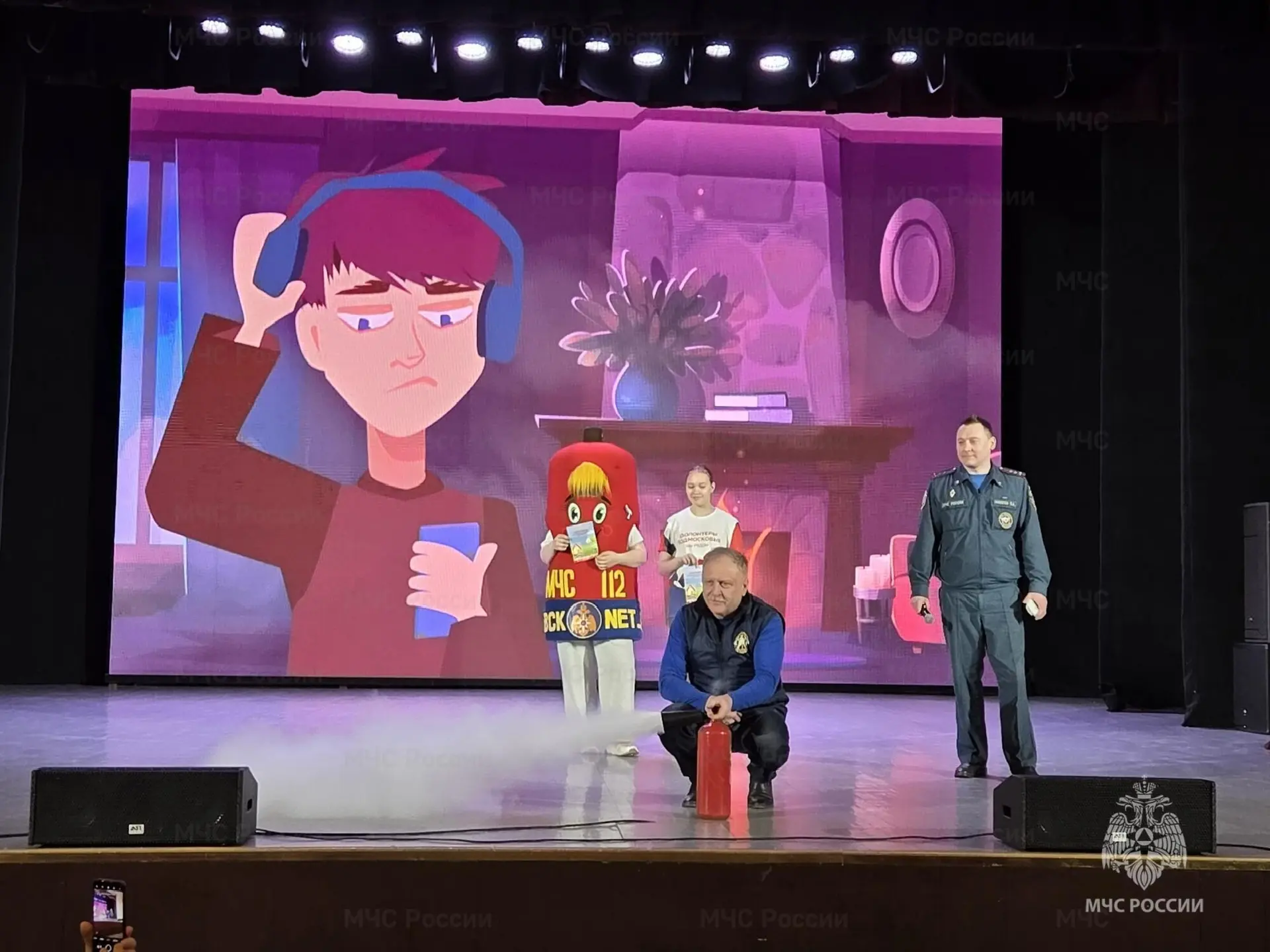 В Егорьевске напомнили школьникам о правилах пожарной безопасности