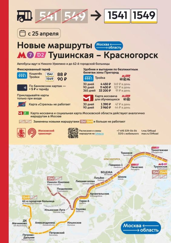 � 25 ������ � ������������ ����������� ����� �������� 1541 � 1549 �� ����� �����������