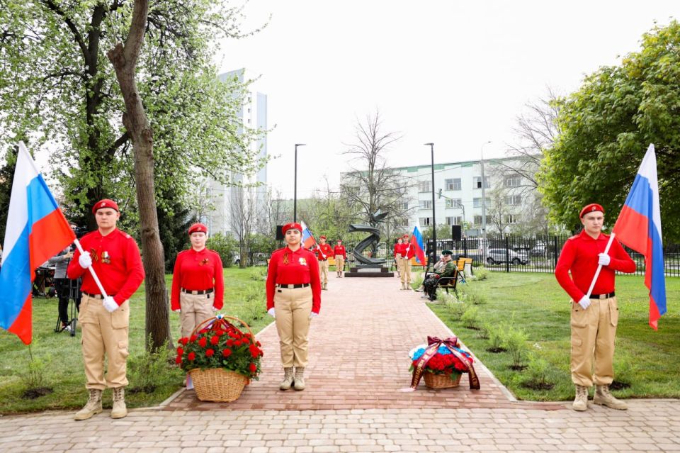 В Мытищах открыли памятник участникам специальной военной операции В Мытищах открыли памятник участникам специальной военной операции